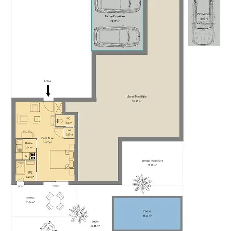 Suite pour deux La Jarne Extérieur photo